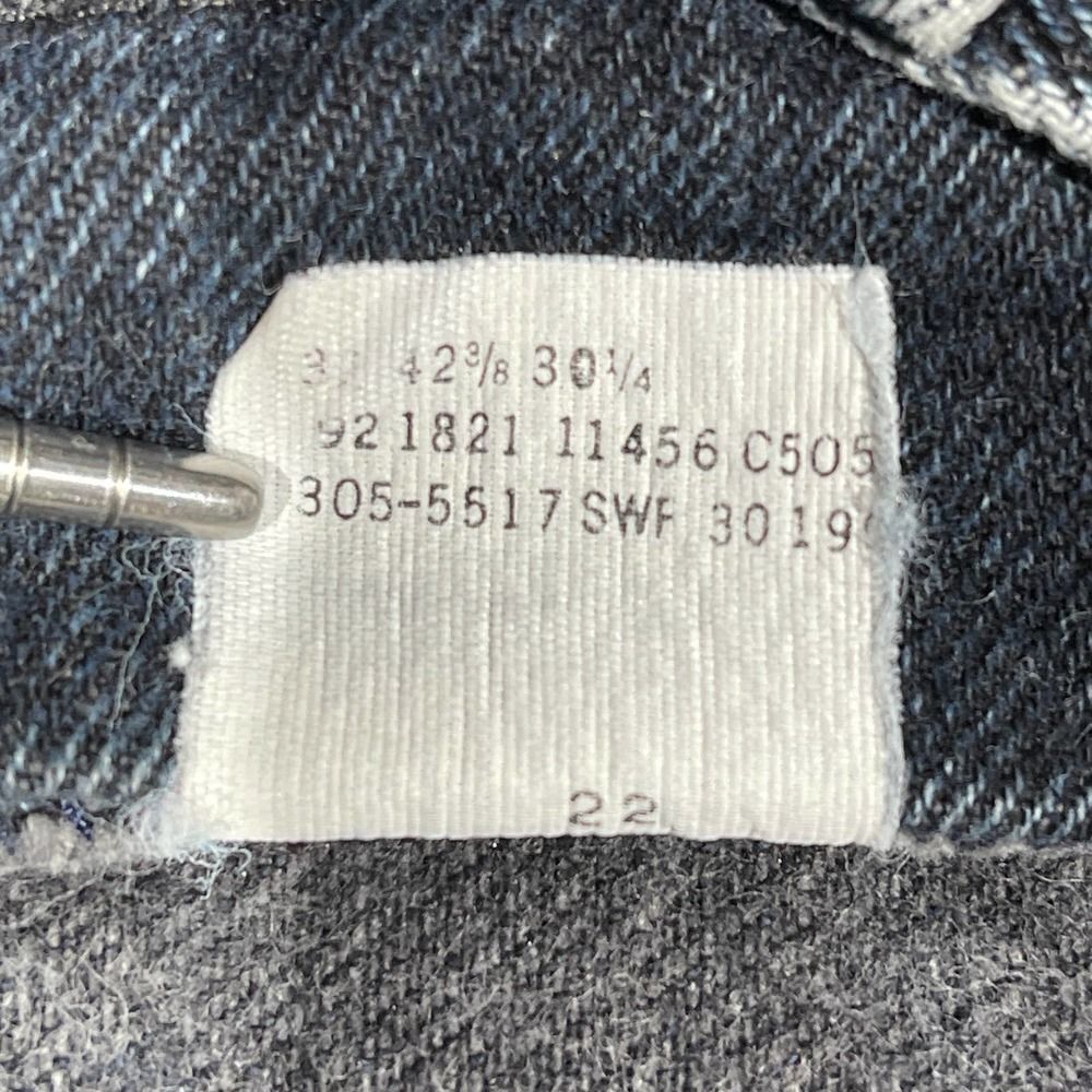 30w 80s USA Vintage Lee Riders Acid Wash‎ Jeans - Picture 6 of 11
